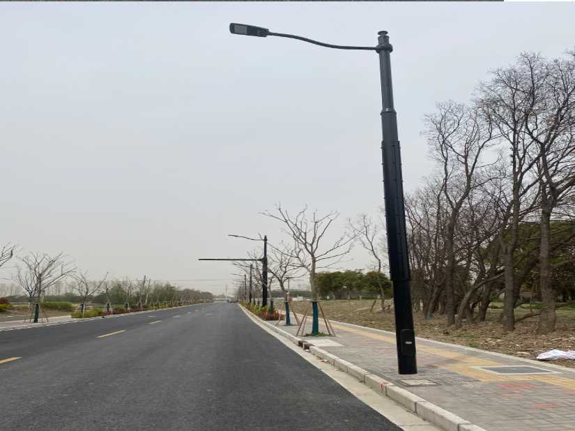 个旧市上海综合杆 太阳能路灯工程